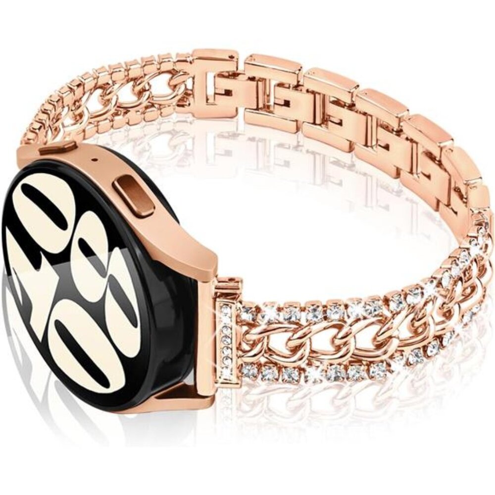 NEW Rose Gold Rhinestone Samsung Galaxy Watch Band